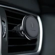 Baseus univerzális szellőzőrácsba illeszthető mágneses PDA/GSM autós tartó kábeltartóval - Baseus Magnetic Car Holder with cable clip - fekete