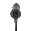 Maxlife 4xUSB szivargyújtó töltő adapter - Maxlife MXCC-03 USB Car Charger - 5V/2,4A - fekete