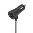 Maxlife 4xUSB szivargyújtó töltő adapter - Maxlife MXCC-03 USB Car Charger - 5V/2,4A - fekete