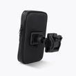 Univerzális kerékpárra szerelhető, por- és cseppálló telefontartó max. 6,5" méretű készülékekhez - Maxlife MXBH-01XL Bike Holder - fekete
