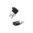 XO micro USB - Type-C adapter - XO NB149A Micro to Type-C Adapter - 2.4A - fekete/ezüst
