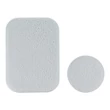 Fém ellenlapka darab mágneses autós tartóhoz - Badge for Magnet Car Holder Leather - 1+1 db/csomag - ezüst (ECO csomagolás)