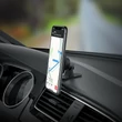Univerzális műszerfalra helyezhető mágneses PDA/GSM autós tartó - HOCO CA66 Super Magnetic Holder - fekete