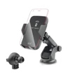 Univerzális Qi vezeték nélküli autós tartó/gyorstöltő - Forcell Smart Automatic - fekete - Qi szabványos 