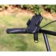 Univerzális kerékpárra szerelhető telefontartó - Fly 2326-CX - fekete