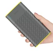 Univerzális hordozható, asztali akkumulátor töltő - HOCO B31A Power Bank - 2xUSB - 30.000 mAh - szürke/sárga