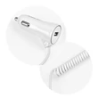 Lightning szivargyújtós gyorstöltő spirál kábellel + USB bemenettel - 5V/3A - fehér