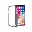Apple iPhone X szilikon hátlap - Devia Fashion Shockproof - black/clear
