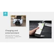 Devia Qi univerzális vezeték nélküli töltő állomás - 5V/2A - Devia Pioneer Fast Wireless Charger Stand - black - Qi szabványos