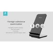 Devia Qi univerzális vezeték nélküli töltő állomás - 5V/2A - Devia Pioneer Fast Wireless Charger Stand - black - Qi szabványos