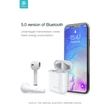 Devia sztereó Bluetooth headset v5.0 - AirPods TWS Wireless Bluetooth In-Ear C08 - white
