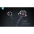 Devia univerzális sztereó felvevős fülhallgató - 3,5 mm jack - Devia Smart Series Wired Earphone EM20 - black