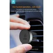 Univerzális szellőzőrácsba illeszthető mágneses autós tartó - Devia Circle Series Sucker Car Mount Holder - gray