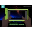 Univerzális vízálló védőtok max. 5,5" méretű készülékekhez - Devia Ranger Fluorescence Waterproof Bag - green