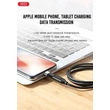 XO Type-C - Lightning adapter - XO NB149D Type-C to Lightning Adapter - 2.4A - fekete/ezüst