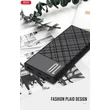 Univerzális hordozható, asztali akkumulátor töltő - XO PR110 Power Bank - USB + Type-C + microUSB + PD + QC3.0 - 10.000 mAh - fekete