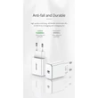 Usams hálózati töltő adapter Type-C bemenettel - 5V/3A - Usams T14 PD Fast Travel Charger QC 3.0 - 18 W - fehér