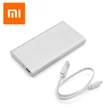 Univerzális hordozható, asztali akkumulátor töltő - Xiaomi Mi Power Bank 2S QC 2.0 - 10.000 mAh - ezüst