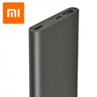 Univerzális hordozható, asztali akkumulátor töltő - Xiaomi Mi Power Bank 2S QC 2.0 - 10.000 mAh - szürke