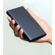 Univerzális hordozható, asztali akkumulátor töltő - Xiaomi Mi Power Bank 2S QC 2.0 - 10.000 mAh - szürke