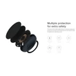 Xiaomi gyári Qi univerzális vezeték nélküli töltő állomás - 10W - Xiaomi Mi Wireless Charging Pad - black - Qi szabványos