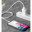 AWEI C-832 EU hálózati töltő + Lighting kábel #01
