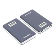 AWEI P83K 10000mAh/2XUSB/LCD kijelzővel/alumínium/szürke powerbank #01