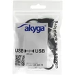 Akyga AK-AD-13 USB 2.0 4 portos elosztó kábel #01