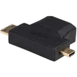 Akyga AK-AD-23 HDMI - miniHDMI - microHDMI 3-as adapter #02
