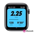 Apple Watch Nike Series 6 GPS-es 44mm asztroszürke alumíniumtok antracit/fekete Nike sportszíjas okosóra #02