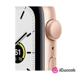 Apple Watch SE GPS-es 40mm arany alumíniumtok rózsakvarc sportszíjas okosóra #01