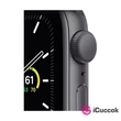Apple Watch SE GPS-es 40mm asztroszürke alumíniumtok fekete sportszíjas okosóra #01