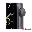 Apple Watch SE GPS-es 44mm asztroszürke alumíniumtok fekete sportszíjas okosóra #01