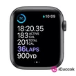 Apple Watch Series 6 GPS-es 40mm asztroszürke alumíniumtok fekete sportszíjas okosóra #02