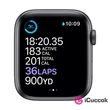 Apple Watch Series 6 GPS-es 44mm asztroszürke alumíniumtok fekete sportszíjas okosóra #02