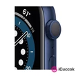 Apple Watch Series 6 GPS-es 44mm kék alumíniumtok tengerészkék sportszíjas okosóra #01