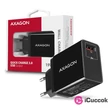 Axagon ACU-QC19 QC3.0 fekete fali töltő #07