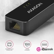 Axagon ADE-XR USB 2.0 - Fast Ethernet adapter #01