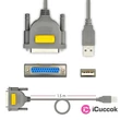 Axagon ADP-1P25 USB 2.0 - párhuzamos DB25 nyomtató adapter #02