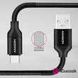 Axagon BUCM-AM10SB USB-A 2.0 - USB-C 1 m fekete kábel #02