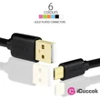 Axagon BUMM-AM10QW USB 2.0 A - micro USB 2.0 B 1 m fehér kábel #04