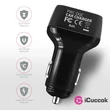 Axagon PWC-DQC 2x QC3.0 fekete autós töltő #04