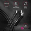 Axagon RVC-DPC USB-C - Displayport kábel #01