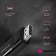 Axagon RVC-DPC USB-C - Displayport kábel #02