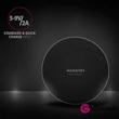 Axagon WDC-P10T vezeték nélküli vékony fekete QI töltő #04