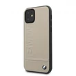 BMW Logo Imprint iPhone 11 zsákszínű keménytok #01