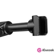 Baseus 4,7"-12,9"-ig fejtámlára rögzíthető univerzális fekete telefon- és tablettartó #03