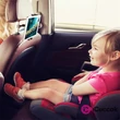 Baseus 4,7"-12,9"-ig fejtámlára rögzíthető univerzális fekete telefon- és tablettartó #05