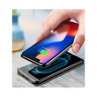 Baseus Qi 8000mAh vezeték nélküli fekete power bank #01