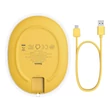 Baseus Jelly QC3.0 15W sárga vezeték nélküli töltő #03